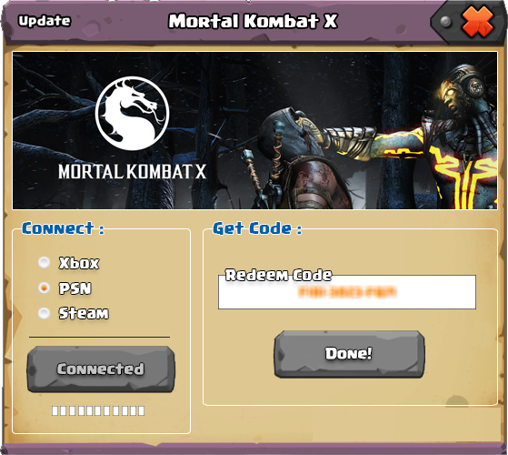 Mortal Kombat X Xbox One Download Code